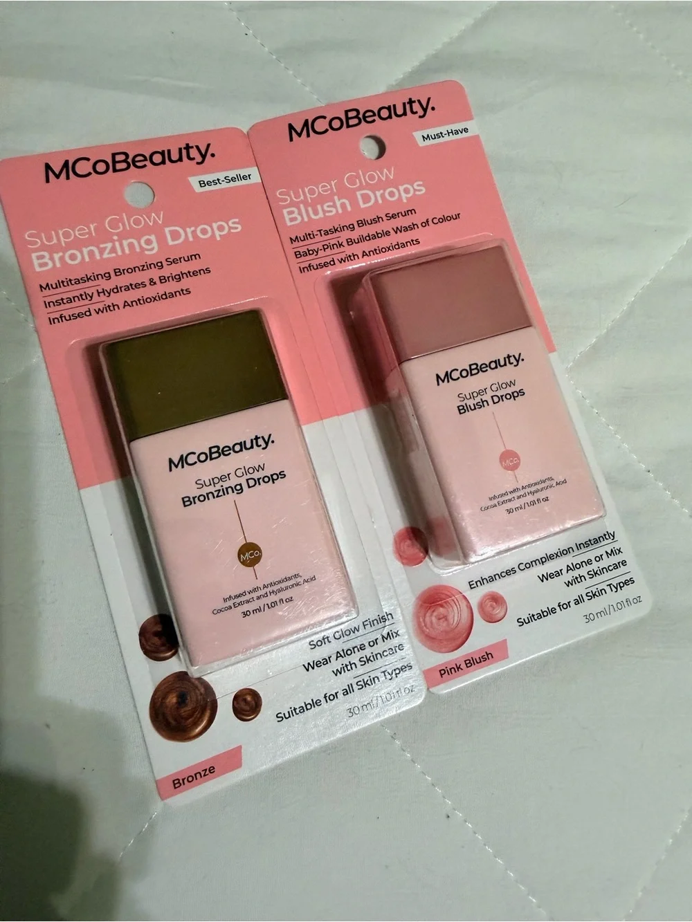 MCO Beauty Blush and Bronze Drops Duo